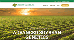 Desktop Screenshot of petersongenetics.com